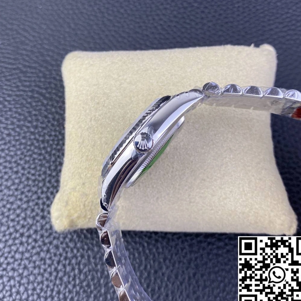 Dial Datejust Stainless Clean Rolex Steel Hourmarker Motif 36MM M126234 Green Factory Diamond 1209